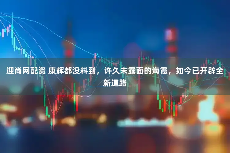 迎尚网配资 康辉都没料到，许久未露面的海霞，如今已开辟全新道路