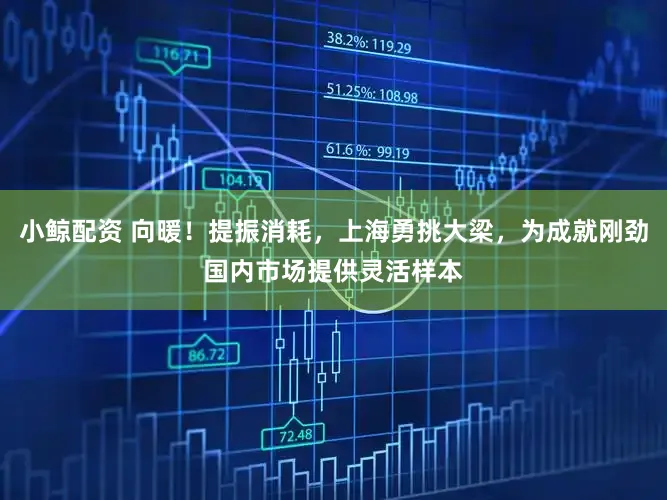 小鲸配资 向暖！提振消耗，上海勇挑大梁，为成就刚劲国内市场提供灵活样本
