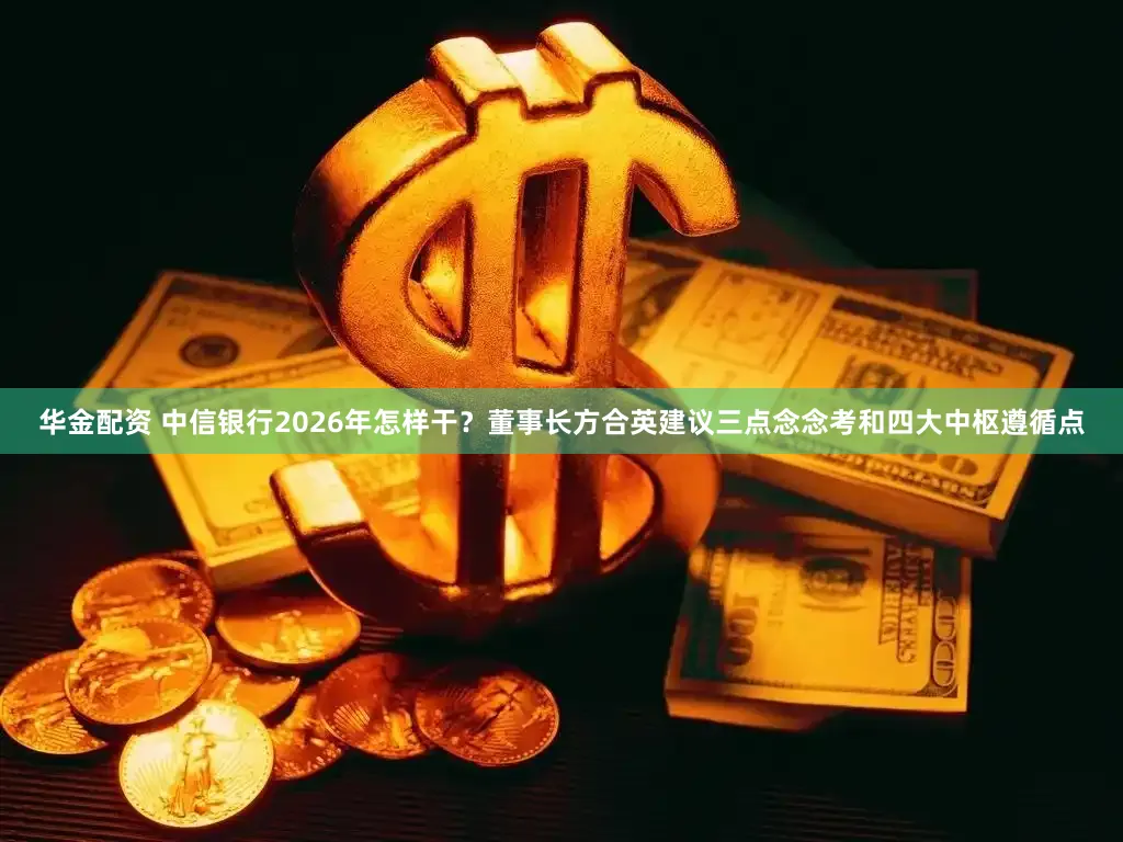 华金配资 中信银行2026年怎样干？董事长方合英建议三点念念考和四大中枢遵循点