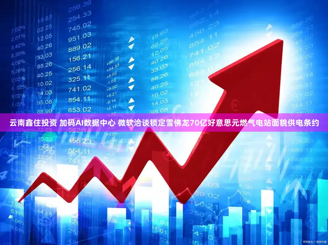 云南鑫住投资 加码AI数据中心 微软洽谈锁定雪佛龙70亿好意思元燃气电站面貌供电条约