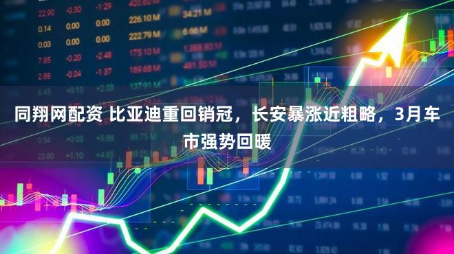 同翔网配资 比亚迪重回销冠，长安暴涨近粗略，3月车市强势回暖